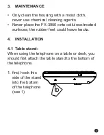 Предварительный просмотр 5 страницы Fysic FX-3950 User Manual