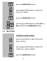 Предварительный просмотр 21 страницы Fysic FX-5700 User Manual