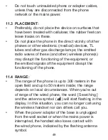 Предварительный просмотр 49 страницы Fysic FX-5700 User Manual