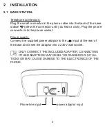 Предварительный просмотр 6 страницы Fysic FX-6000 User Manual