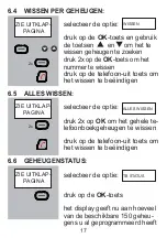 Предварительный просмотр 17 страницы Fysic FX-8025 Manual