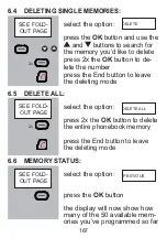 Предварительный просмотр 167 страницы Fysic FX-8025 Manual