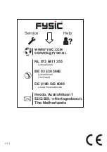 Предварительный просмотр 204 страницы Fysic FX-8025 Manual