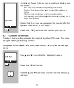 Предварительный просмотр 25 страницы Fysic FX-9000 User Manual