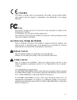 Preview for 3 page of Fytech POS790 User Manual