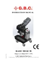 Предварительный просмотр 1 страницы G.B.C BASIC EDGE 50 Instruction Manual