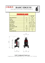 Предварительный просмотр 6 страницы G.B.C BASIC EDGE 50 Instruction Manual