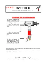 Preview for 5 page of G.B.C BOILER K Instruction Manual