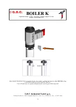 Preview for 16 page of G.B.C BOILER K Instruction Manual