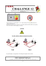 Предварительный просмотр 20 страницы G.B.C CHALLENGE 12 Instruction Manual