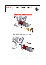 Предварительный просмотр 20 страницы G.B.C SUPERMAXI 7-24 Instruction Manual