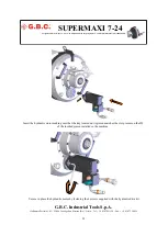 Предварительный просмотр 22 страницы G.B.C SUPERMAXI 7-24 Instruction Manual