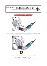 Предварительный просмотр 23 страницы G.B.C SUPERMAXI 7-24 Instruction Manual