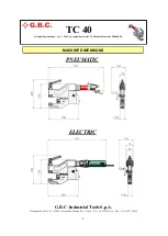 Предварительный просмотр 8 страницы G.B.C TC 40 Instruction Manual