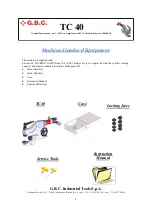 Предварительный просмотр 9 страницы G.B.C TC 40 Instruction Manual