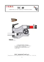 Предварительный просмотр 14 страницы G.B.C TC 40 Instruction Manual