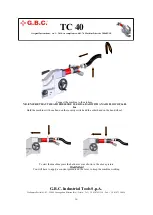 Предварительный просмотр 16 страницы G.B.C TC 40 Instruction Manual