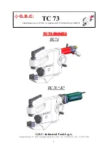 Предварительный просмотр 8 страницы G.B.C TC 73 Instruction Manual