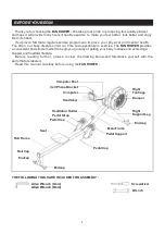 Preview for 3 page of G-FITNESS AIR ROWER User Manual