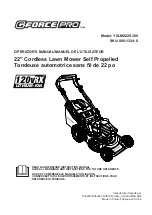 G-Force 060-1324-0 Operator'S Manual preview