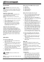 Preview for 14 page of G-Force 060-1324-0 Operator'S Manual