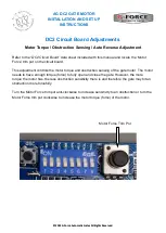 Preview for 13 page of G-Force AG 5 DC2 Installation And Setup Instructions