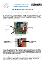 Preview for 7 page of G-Force SL Series Installation And Setup Instructions