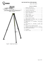 G-Force TM 9-N Use And Installation  Manual preview