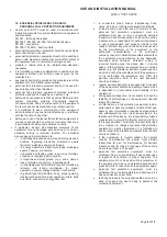 Preview for 8 page of G-Force TM 9-N Use And Installation  Manual