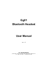 Preview for 1 page of G.G. TELECOM Gg01 User Manual