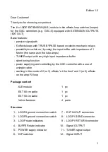 Preview for 3 page of G-Lab 6 x LOOP EXTENSION User Manual