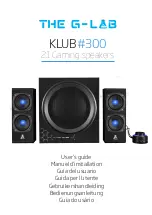 G-Lab KLUB#300 User Manual preview