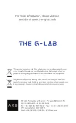 Предварительный просмотр 6 страницы G-Lab KORP 200 User Manual