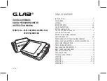 G-Lab MD1100 Instruction Manual preview