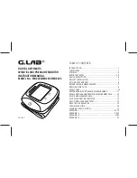 G-Lab MD2220 Instruction Manual preview