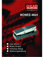 G-Lab WoWEE-WAH User Manual preview