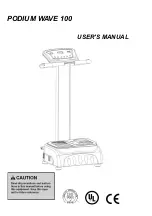 Preview for 16 page of G-Lite PODIUM WAVE 100 User Manual