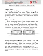 Preview for 8 page of g-lites ARCH 90 90X3W User Manual