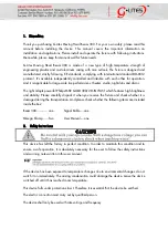 Предварительный просмотр 2 страницы g-lites Beam 300 Manual