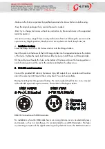 Preview for 4 page of g-lites Beam 300 Manual