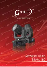 g-lites Moving Head Beam 180 Owner'S Manual предпросмотр