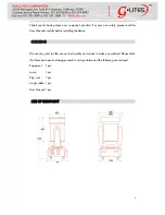 Preview for 2 page of g-lites Shooting Star Operation Manual