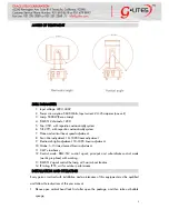 Preview for 3 page of g-lites Shooting Star Operation Manual