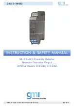 Preview for 1 page of G.M. International D1033D Instruction & Safety Manual