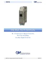 Предварительный просмотр 1 страницы G.M. International D1073S Instruction Manual