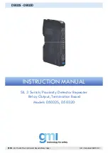 Preview for 1 page of G.M. International D5032D Instruction Manual