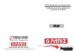G. Paniz PA 27 Instruction Manual preview