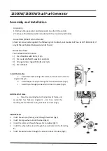 Предварительный просмотр 19 страницы G-Power America GN12000DCS Owner'S Manual