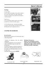 Предварительный просмотр 26 страницы G-Power America GN12000DCS Owner'S Manual