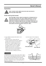 Предварительный просмотр 22 страницы G-Power America GN130000EW Owner'S Manual